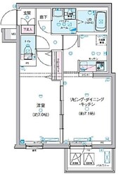 GENOVIA桜上水skygardenの物件間取画像